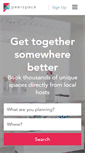 Mobile Screenshot of peerspace.com